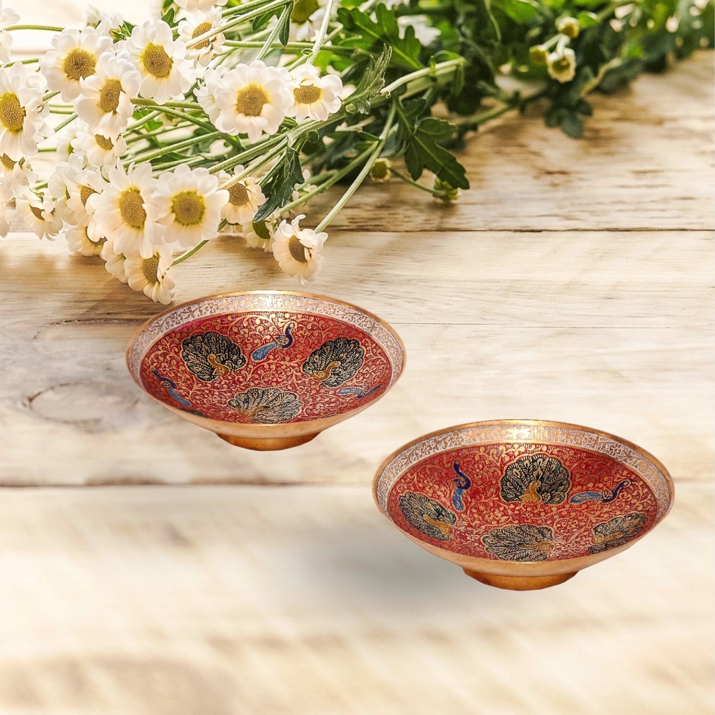 4-Inch Brass serving bowl (price for one piece)