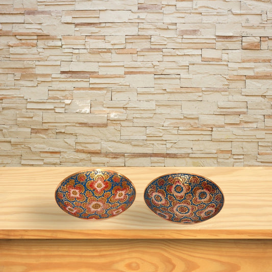 6-Inch Brass-Coloured Serving Bowl (price for one piece)