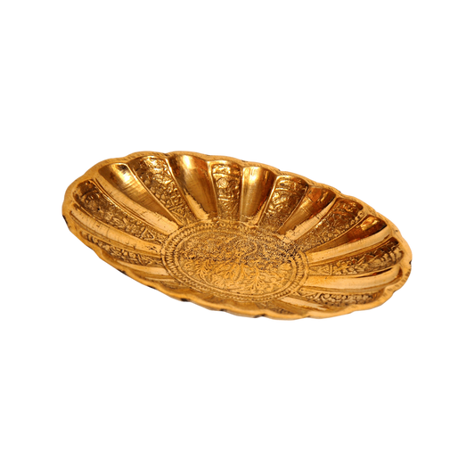 4-Inch Small Multipurpose Brass Tray