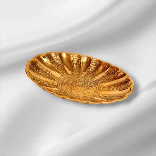4-Inch Small Multipurpose Brass Tray