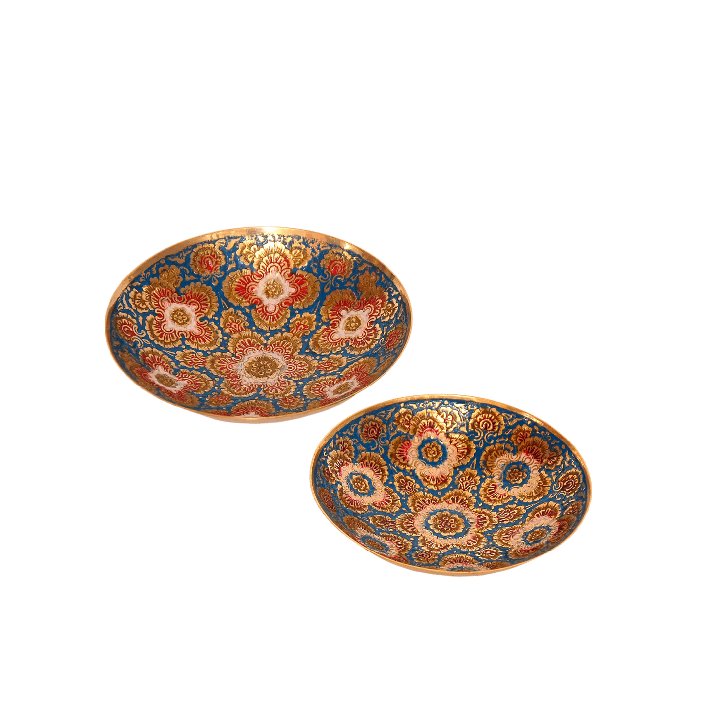 6-Inch Brass-Coloured Serving Bowl (price for one piece)