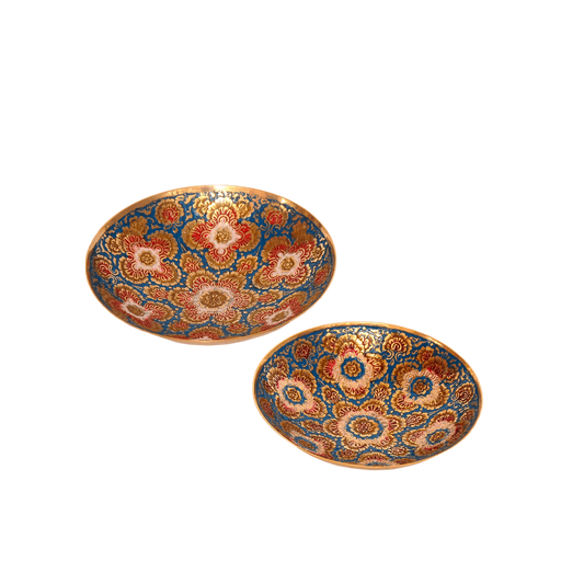 6-Inch Brass-Coloured Serving Bowl (price for one piece)