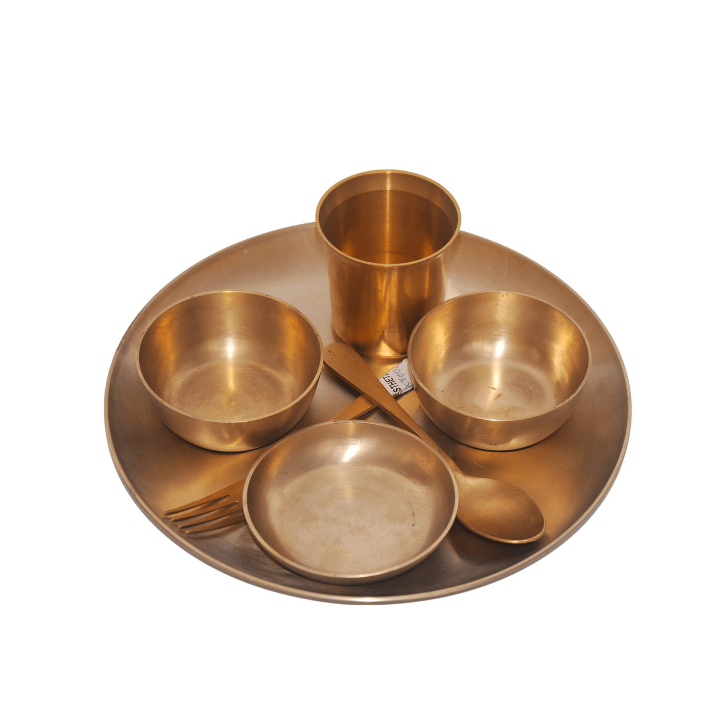 7-Piece Pure Kansa Dinner Set