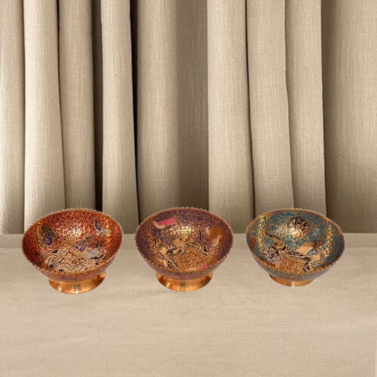 Brass Coloured Bowl – 5 Inches