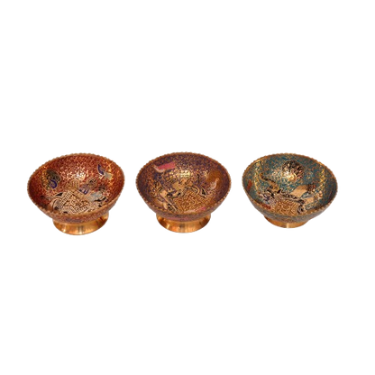 Brass Coloured Bowl – 5 Inches