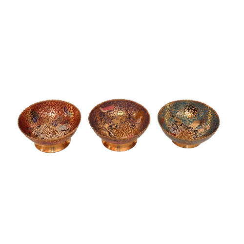 Brass Coloured Bowl – 5 Inches