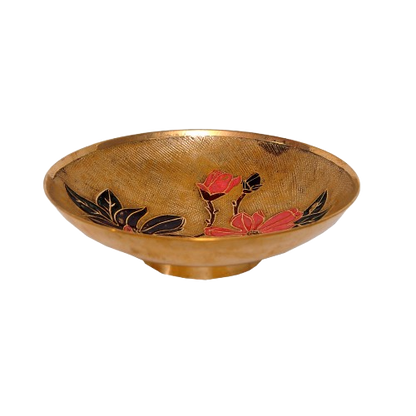 Brass Coloured Serving Bowl – 6 Inches