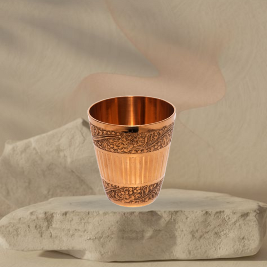 Brass Designer Glass – 5 Inches High