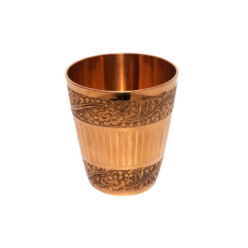 Brass Designer Glass – 5 Inches High