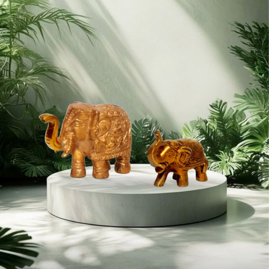 Brass Elephant – 4 Inches & 2 Inches High