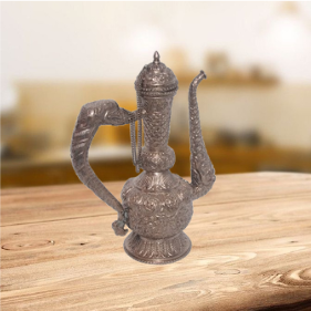 German Silver Surahi – 16 Inches High