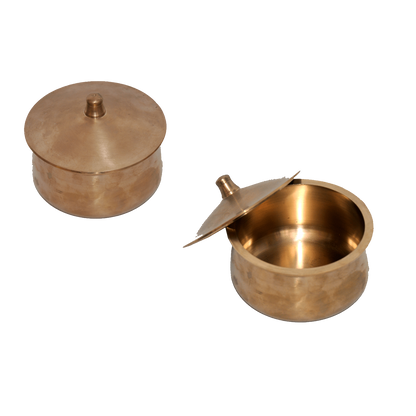 Kansa Serving Bowl – 4" x 5"