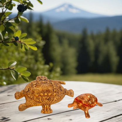 Brass Tortoise – 5 Inches (₹1000) & 3 Inches