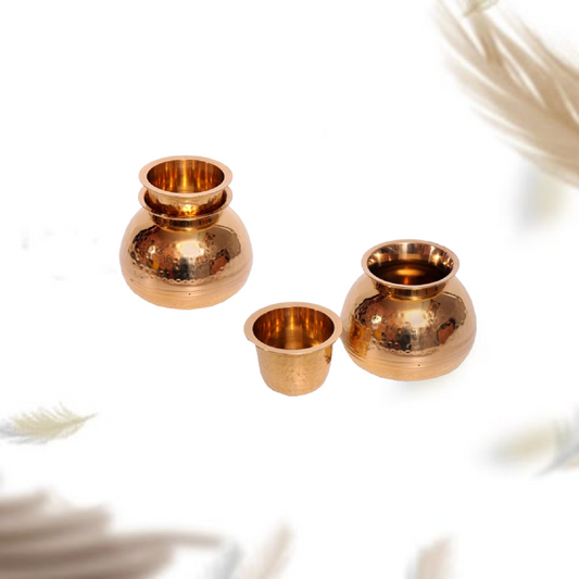 Brass Lota Bhanda – Approx. 1 Litre Capacity